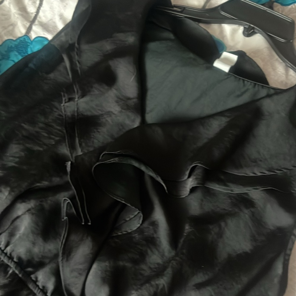 Old Navy Sleeveless Black Ruffle Dress with Pockets Size XL - Picture 6 of 8